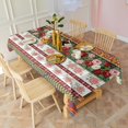 thumbnail image 3 of Pioneer Flower Floral Print Pattern Rectangle Tablecloth 60"x120", Waterproof Polyester Table Cloth, Wipeable Spillproof for Dining Camping Indoor Outdoor, 3 of 6