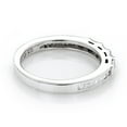 thumbnail image 2 of Ladies Thin 14K Designer Natural 0.7 Ctw Diamond Engagement Ring Band (White Gold Size 8.5), 2 of 3