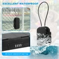 thumbnail image 7 of EUWBSSR Key Lock Box 4 Digit Combination Safe Box with Removable Wire Rope IPX7 Waterproof Travel Security Case for Home Office Car Hotel, 7 of 7