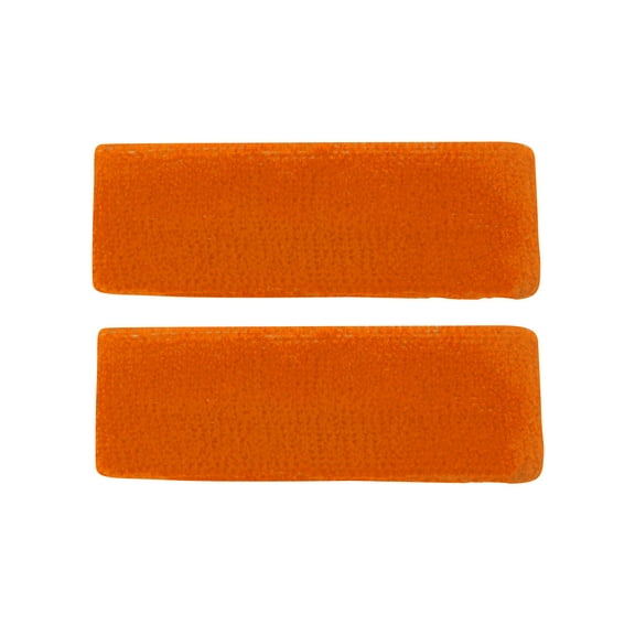 Top Headwear Terry Cotton Headband (2-Pack) - Orange