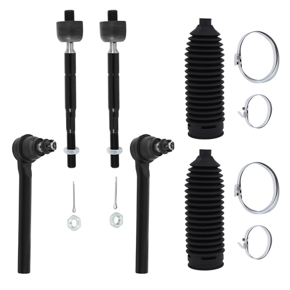 ECCPP 6PCS Front Suspension Kit for 2005-2010 for H-onda Odyssey Outer Tie Rod End Inner Tie Rod End Inner Tie Rod End