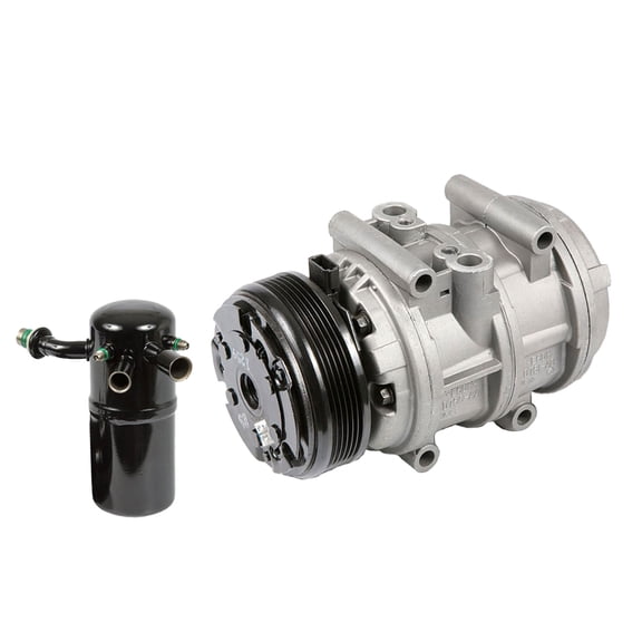 For Ford Aerostar 1986 1987 1988 1990 AC Compressor w/ A/C Drier - BuyAutoParts
