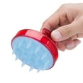 thumbnail image 4 of OUTAD Fymall Hair Scalp Massager Massage Shampoo Comb Cleaning Silicone Brush With Soft Tooth, 4 of 5