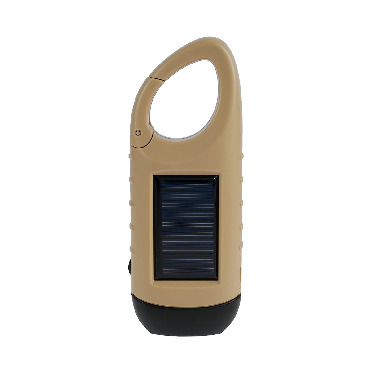 iMountek 2 Packs Hand Crank Solar Powered Flashlight 3 LED Emergency Light  Solar Torch Hand Crank Flashlight for Camping Climbing Outdoor Activity 