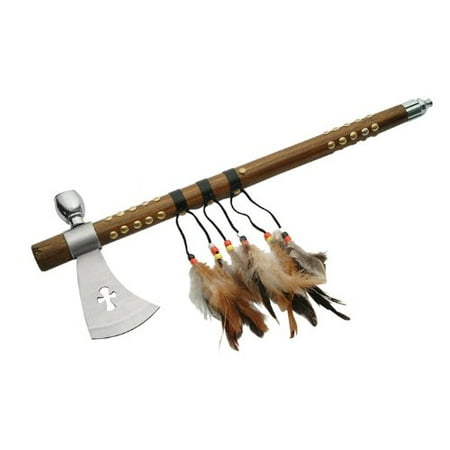 Feather Tomahawk Peace Pipe (Best Tomahawk For The Money)