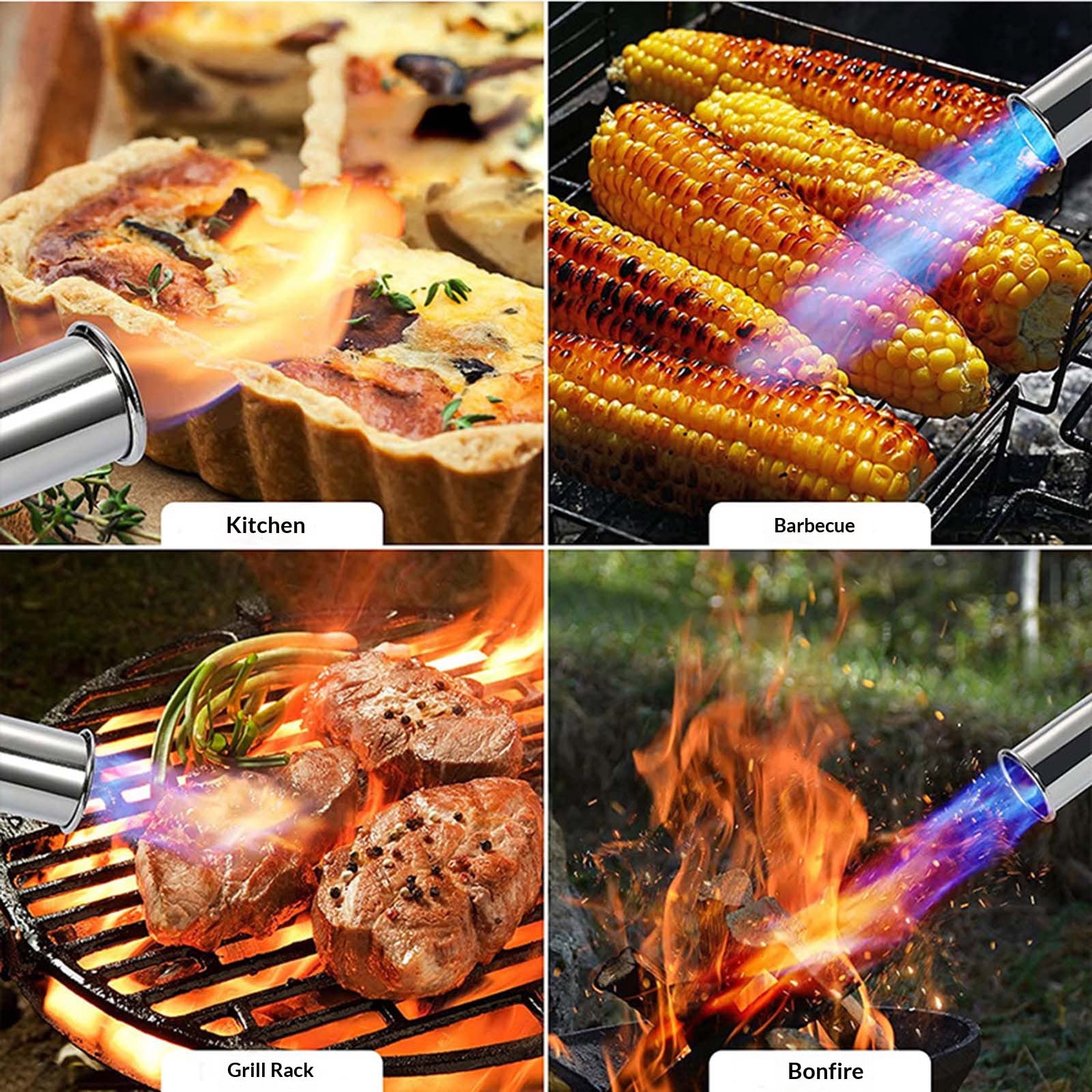 Propane Torch Saker Adjustable Flame for Cooking Weed Burning