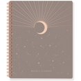 thumbnail image 1 of Fringe Studio Non-Dated Weekly Planner,"Moon Rise", Faux Leather Cover, 160 Pages, 7" x 8.375" (878005), 1 of 2