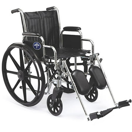 Medline 20 Inch Wheelchair - Medline Extra Wide 20