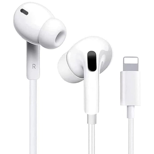 Auriculares Purnap para iPhone con micrófono y volumen