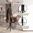 thumbnail image 6 of HONEIER Coat Rack, 68.9in Coat Rack Stand, Freestanding Coat Rack with 9 Hooks for Entryway Bedroom Living Room, Black, 6 of 10