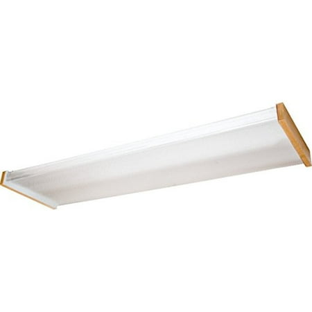 

Lithonia 49-1/2 in 128W 4-Light Fluorescent T8 Linear Ceiling Fixture in Oak-New