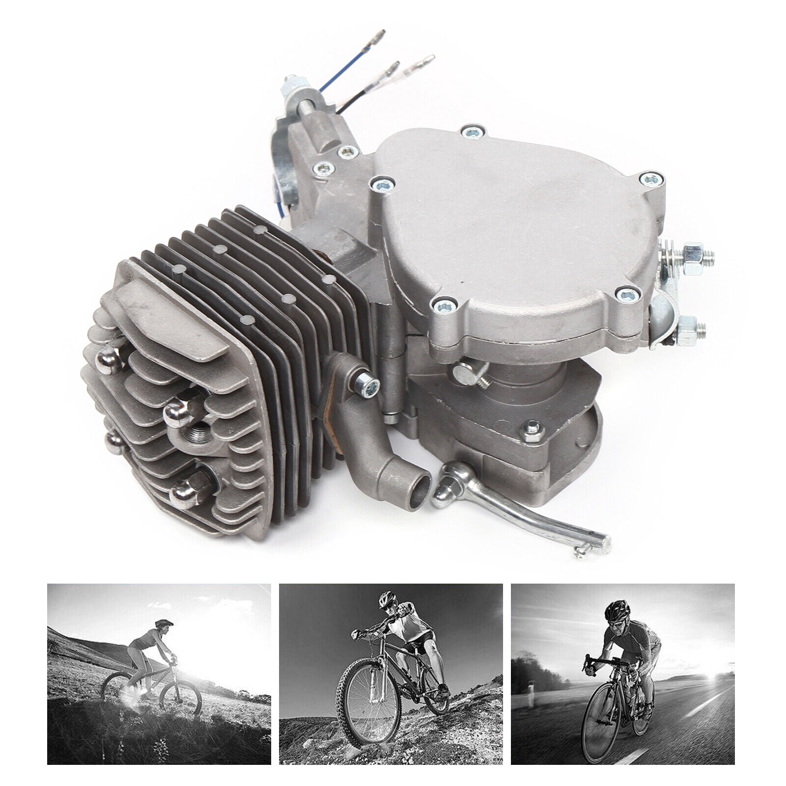 2-Stroke 80cc Bike Bicycle Motorized Petrol Gas Motor Engine New -  Walmart.com