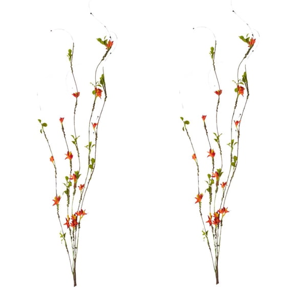 2pc Silk Wild Orange Blossom Sprays - for Fall Decor - Factory Direct Craft