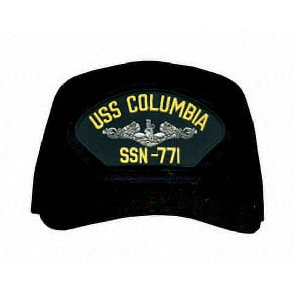 USS Columbia SSN-771 ( Silver Dolphins ) Submarine Enlisted Cap