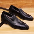 thumbnail image 4 of Men's Business Leather Shoes Fashion Versatile Non Slip, 4 of 6