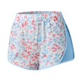 thumbnail image 3 of Durtebeua Women High Waist Running Shorts With Pockets Women Elastic Waist Loose Lounge Shorts With Pockets, 3 of 4