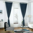 thumbnail image 4 of Wodtesl Thermal Insulation Blackout Curtains with Triple Weave Technology Perfect for Creating a Quiet Indoor Environment, 4 of 7