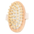 thumbnail image 4 of Cepillo Corporal Masajeador De Madera Natural, Cepillo De Masaje, Cepillo De Limpieza Profunda Alivia La Fatiga Para El Cuerpo De La Ducha, 4 of 7
