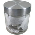 thumbnail image 1 of Round Glass Canister with Stainless Steel Lid - 800 ml, 1 of 1
