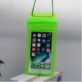 thumbnail image 3 of Universal Waterproof Underwater Dry PVC Case Pouch Bag for 5-6 inch Smartphones Mobile Phone Cellphones (Green), 3 of 4