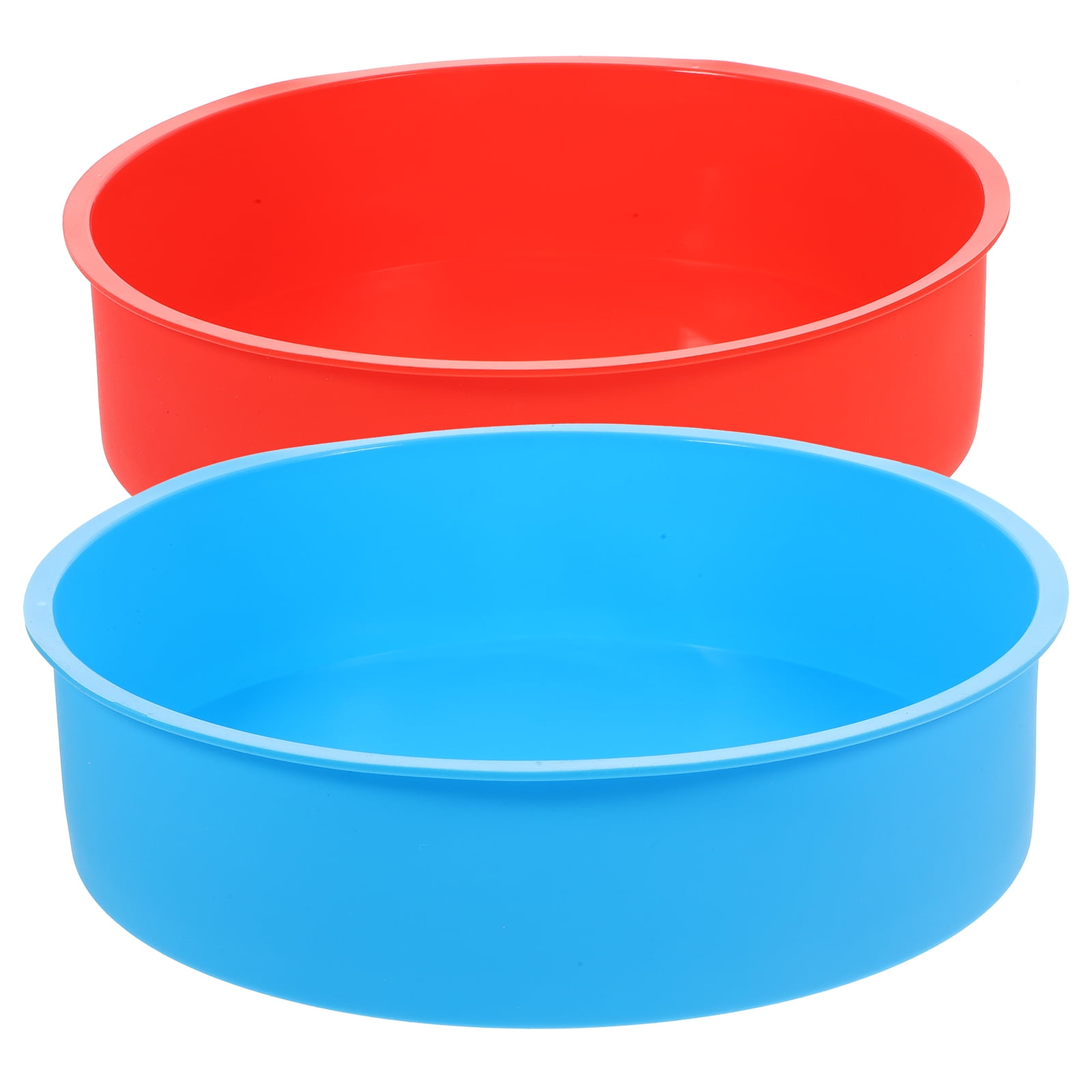 Moule Gateau Silicone, 20cm Moule Gateau Rond, Moules à Gâteaux, Moule Silicone Rond, Moule Silicone Gateau Moules à Tarte à Gâteau - Maison