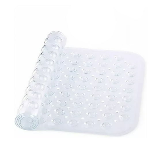 Bath Tub Shower Stall Mats, Extra Large Tub with Drain Holes and Suction Cups to Keep Floor Clean