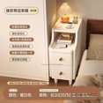 thumbnail image 3 of Nuevas mesitas de noche de madera maciza para el hogar, gabinetes de estudio y dormitorio extremadamente estrechos, gabinetes laterales de almacenamiento simples, muebles para el hogar, 3 of 4