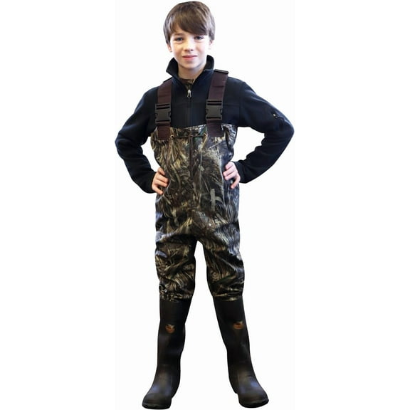 Caddis Youth Realtree Max-5 2-ply Chest Waders