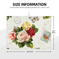 thumbnail image 3 of Kdxio Vintage Bike Flower Butterfly for Dish Drying Mat,24*18 inch Absorbent Dish Drainer Kitchen Counter,Large Size Dish Drying Pad for Countertops,Draining Racks, 3 of 9