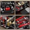 thumbnail image 4 of Kit de construcción Mould King 10114 Classic Cars con más de 1308 piezas, 4 of 7