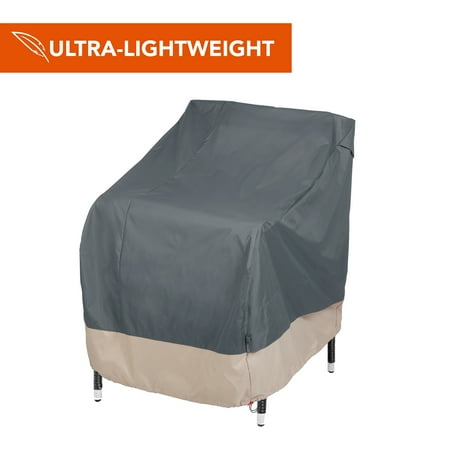 Modern Leisure Renaissance Ultralite Outdoor Patio Chair Cover, 27"L x 34"W x 31"H, Gray