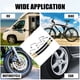 thumbnail image 2 of 8 piezas de extensi?n de v?stago de v?lvula de neum?tico 2 tubo extensor de v?stago de v?lvula doble flexible 5.9 "6 multigrado 45 90 135 adaptador para coche, cami?n, motocicleta, bicicleta, remolque RV Unique Bargains vástagos de válvula automotriz, 2 of 7