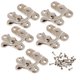 thumbnail image 3 of 10 piezas de cerrojo decorativo Baoblaze plata antigua bronce, 3 of 8