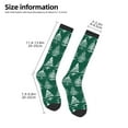 thumbnail image 5 of Haiem Christmas Trees Socks, Funny Novelty Crazy Design Cotton Socks Sports Socks Knee High Socks For Men, Women,1Pairs - Gift For Working Friends, 5 of 9