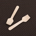 thumbnail image 5 of Minkissy 100PCS Natural Smooth Wood Ice Cream Tasting Spoons Beige for Everyday Use General Public, 5 of 5