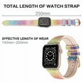 thumbnail image 2 of Worryfree Gadgets Silicone Shiny Color Changing Bands Compatible with Apple Watch Band 42/44/45mm iWatch Strap, 2 of 4