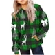 thumbnail image 2 of Sudadera con capucha para niños, moderna, informal, holgada, con estampado de manga larga, gorro con bolsillo de cuerda, sudadera de poliéster para niños., 2 of 5