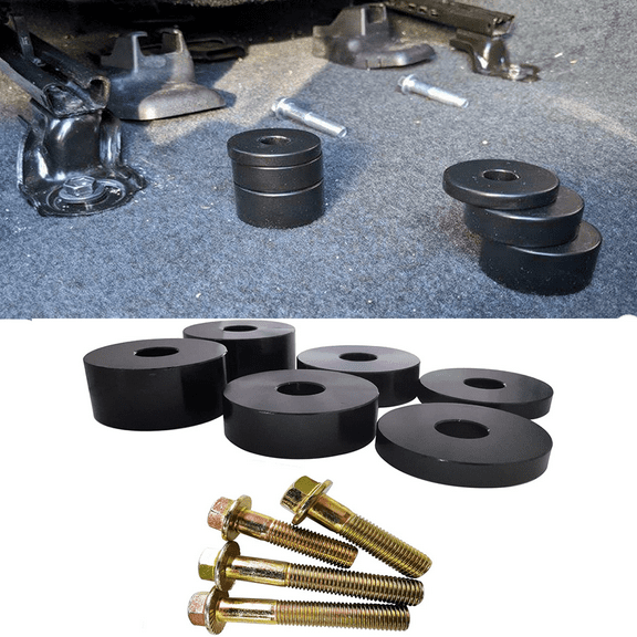 ACA Rear of Front Seat Spacers Lift 1/4" to 1-1/2" Kit for Toyota Tacoma 4Runner Fits Driver/Passenger Seats