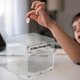 thumbnail image 2 of 10k Money Saving Challenge Box in 365 Days for Cash Coin, Piggy Bank for Adults, Unbreakable Piggy Bank, Clear Acrylic Money Box, Must Break to Open, Easy and Fun Way to Save $10,000, 2 of 5