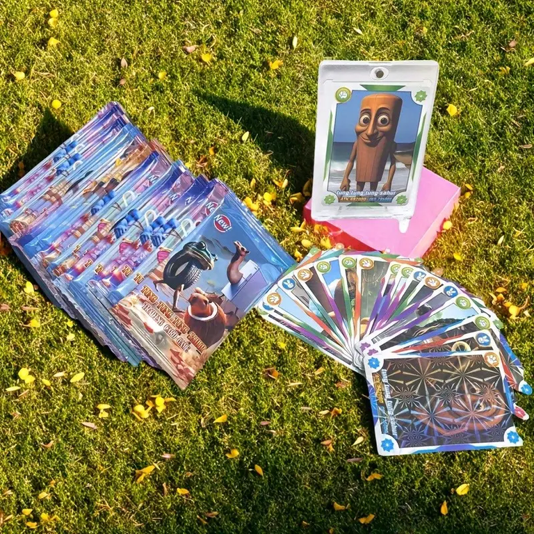 Beyolezi AN, Italian Brainrot Cards, 288pcs, Quirky Design