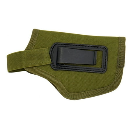 Airsoft Belt Holster SHOPFIVE Gun Holster Hidden Carry Holsters Belt Metal Clip Holster Airsoft Gun Bag Hunting Articles For All Sizes Hand Guns ()