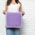 thumbnail image 2 of Purple Retro Greek Key Pillow Covers 24x24 Inch Decorative Throw Pillow Cover, Geometric Greece Ancient Rustic Sofa Pillowcases Accent Cushion Case Home Decor Bedroom Living Room, 2 of 6