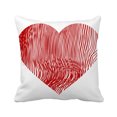 thumbnail image 1 of Pillow Case Creative Heart Shaped Short Plush Throw Pillow Case Cushion Cover, 1 of 5