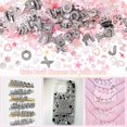 thumbnail image 3 of Junk Case Charms Kit, 52 Pcs A-Z Alphabet Letters Junk Case Kit, Pink Assorted Slime Charms Bulk Letter Charms for DIY Necklace Bracelets Jewelry Making Scrapbooking Crafts, 3 of 14