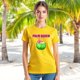 thumbnail image 3 of Playera Blusa De Palm Beach Surf Club – Vibra Tropical con Sabor a Coco Color Amarillo Talla Grande Marca Emil SaEs, 3 of 4