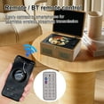 thumbnail image 2 of Lecteur Audio Tourne-Disque avec Télécommande Usb Lecteur Portable Bt Lecteur Audio Télécommande Intégrée 2 Intégré 2 avec Télécommande Tourne-Disque Lecteur Usb Lecteur Bt, 2 of 6