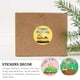 thumbnail image 5 of 1 rollo de 500 pegatinas decorativas para regalos de cumpleaños y festivales., 5 of 5