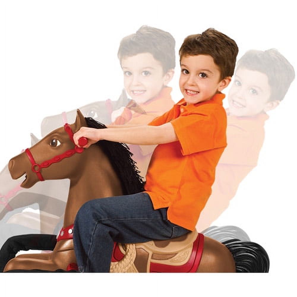 Radio Flyer, Blaze Interactive Spring Horse, Ride-on with Sounds for Boys and Girls - image 5 of 12