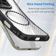 thumbnail image 3 of REQO Compatible for iPhone 16e Case: iPhone 16e Phone Case, Magnetic Translucent Matte Rugged Shockproof Anti-Slip Slim Cell Phone Cover, Military Grade Drop Protection Best Phone Case, 3 of 8
