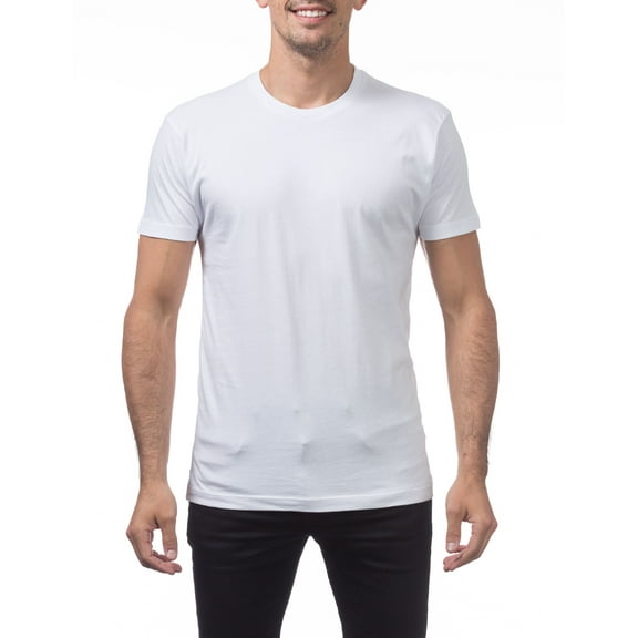 Pro Club Men's Premium Lightweight Ringspun Cotton Short Sleeve T-Shirt